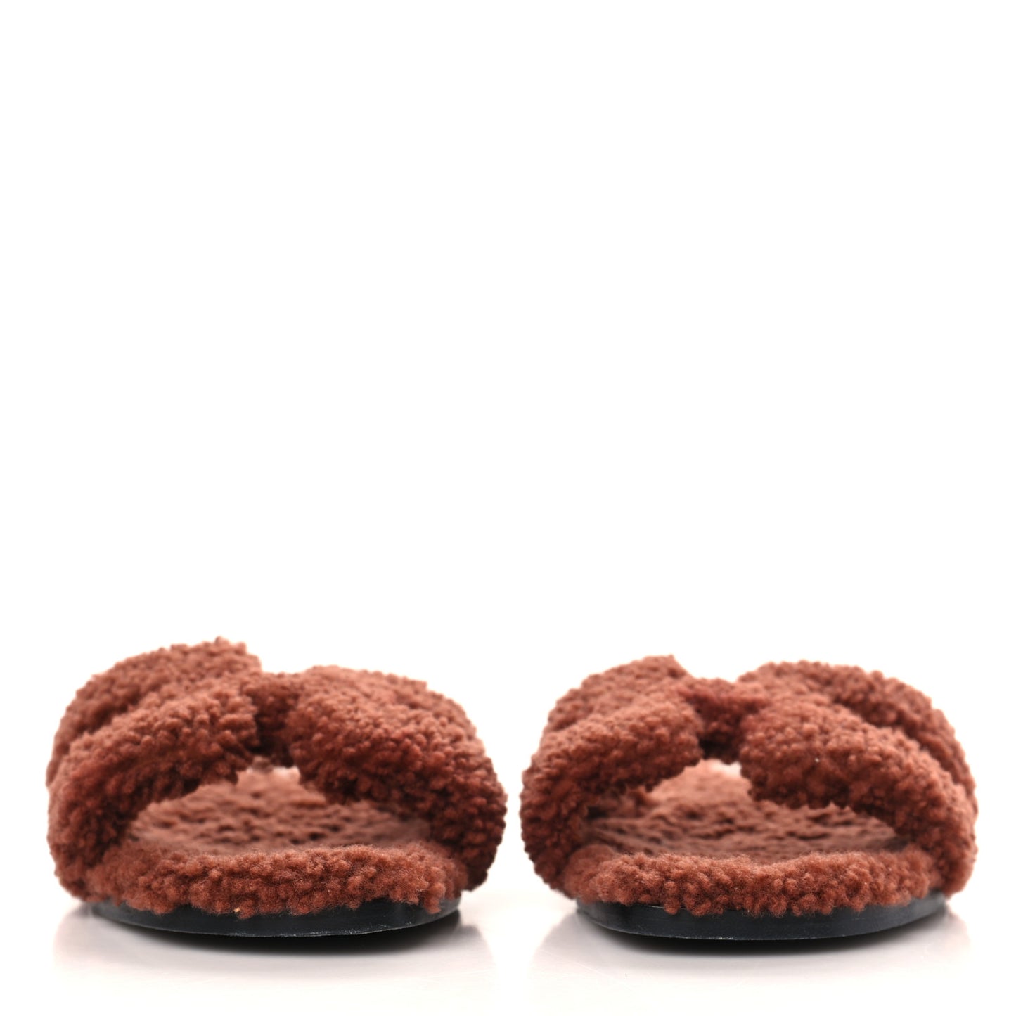 Woolskin Oran Sandals 37 Cognac