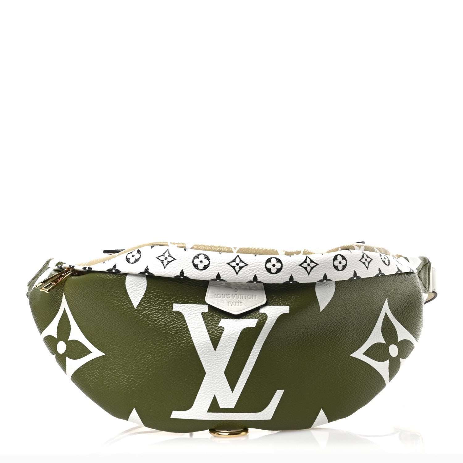 Louis Vuitton Monogram Giant Bumbag Kaki Beige 1 of 11
