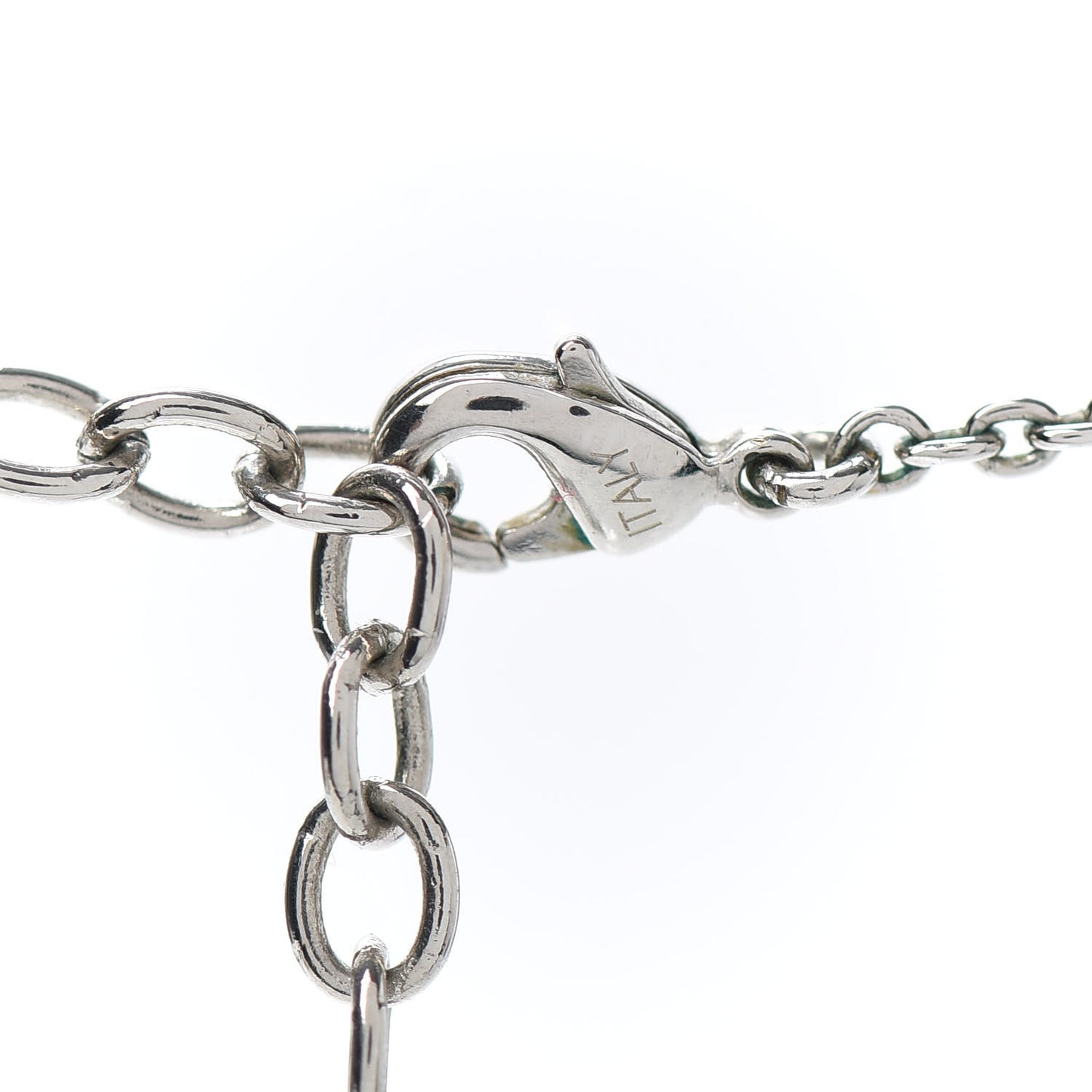 Essential V Necklace Silver Gold