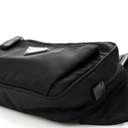 Prada Re-Nylon Saffiano Belt Bag Black 10 of 11