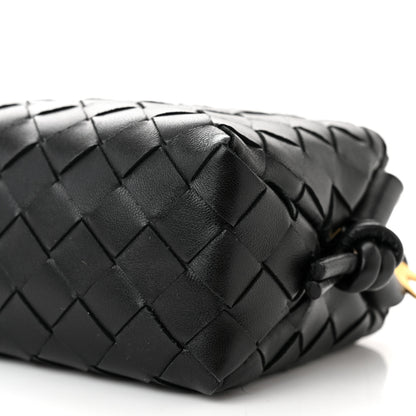 Bottega Veneta Nappa Intrecciato Mini Loop Camera Bag Black 10 of 10