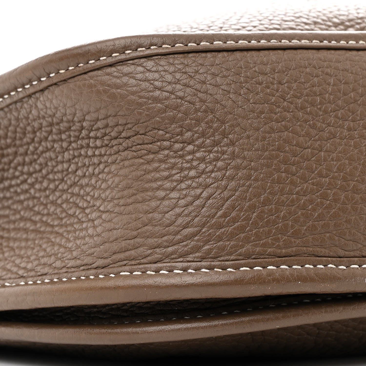 Hermes Taurillon Clemence Evelyne III PM Etoupe 9 of 10