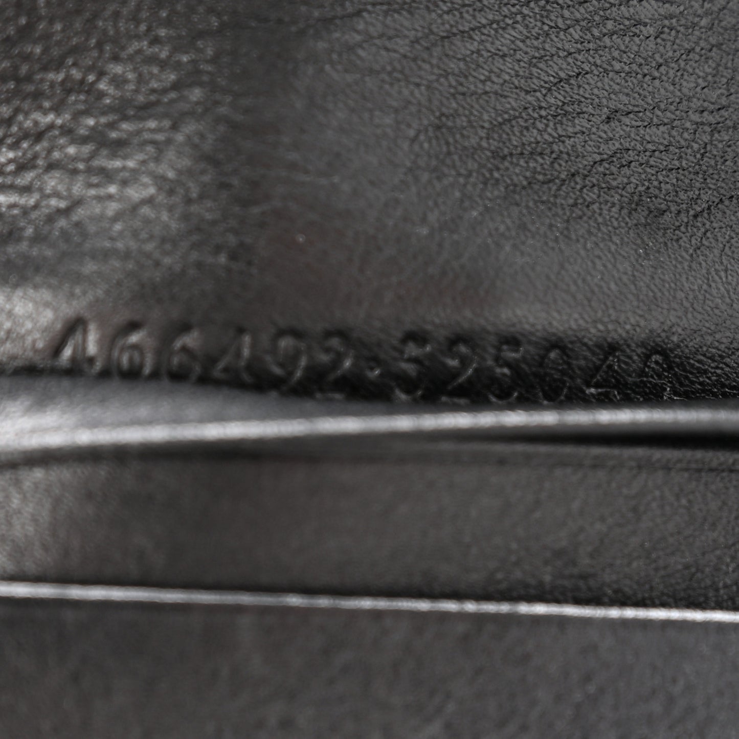 Calfskin Matelasse GG Marmont Card Case Wallet Black