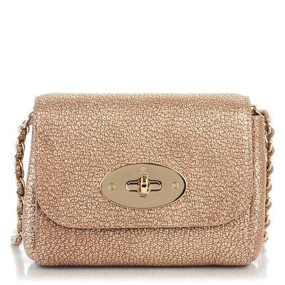 Mulberry Metallic Goatskin Mini Lily Mushroom 1 of 7