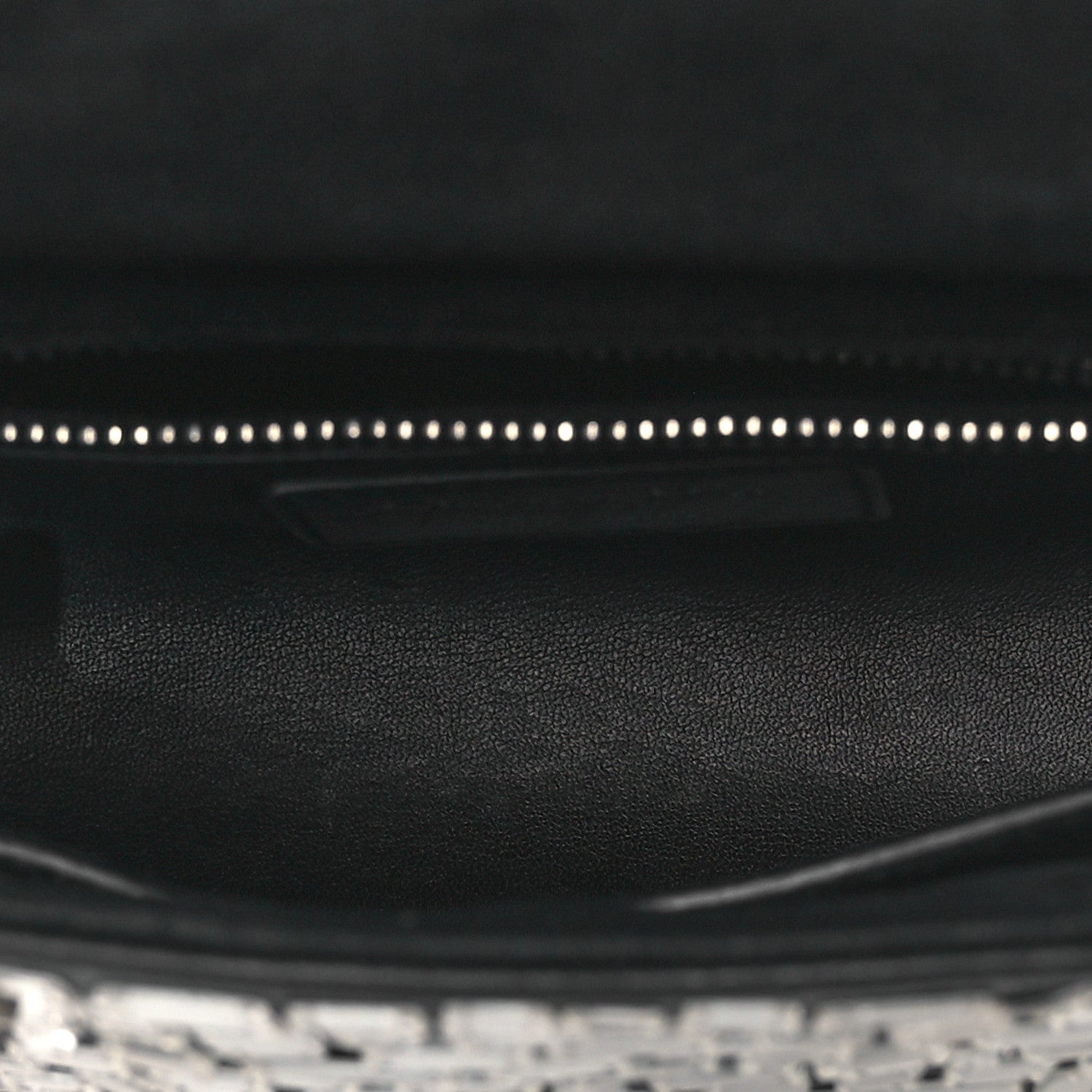 Christian Dior Smooth Calfskin Embroidered Mini Mosaic of Mirrors Lady Dior Black 5 of 12