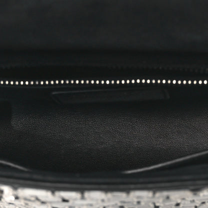 Christian Dior Smooth Calfskin Embroidered Mini Mosaic of Mirrors Lady Dior Black 5 of 12