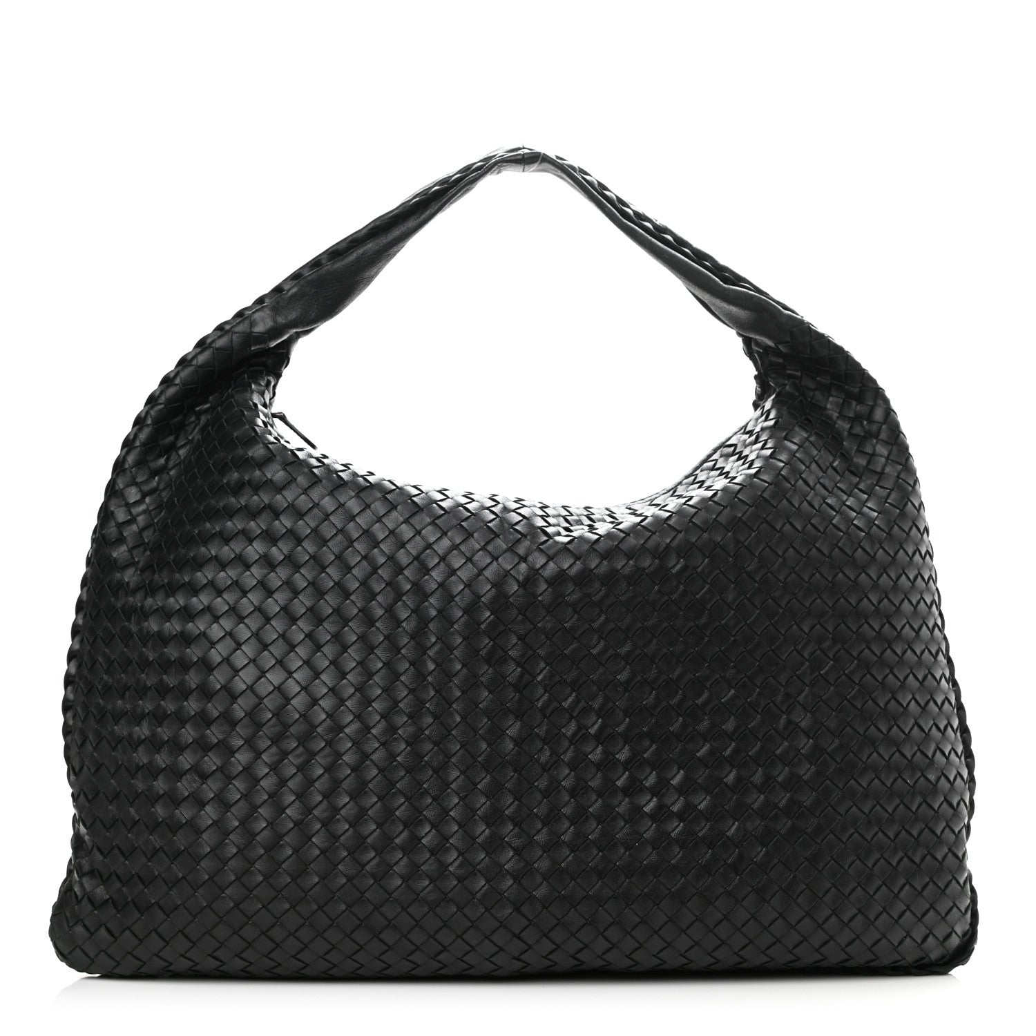 Bottega Veneta Nappa Intrecciato Maxi Veneta Hobo Black 1 of 13