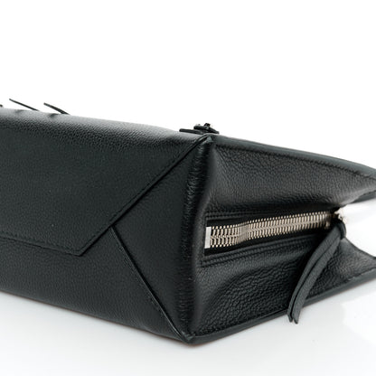 Balenciaga Grained Calfskin Papier Mini A4 Zip Around Tote Black 11 of 11