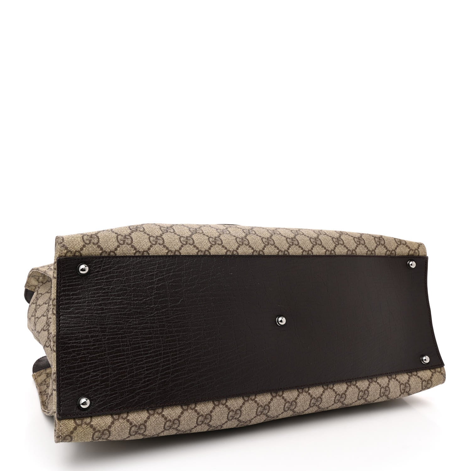 Gucci GG Plus Monogram tote dark brown
Piston Lock Tote Dark Brown 4 of 14