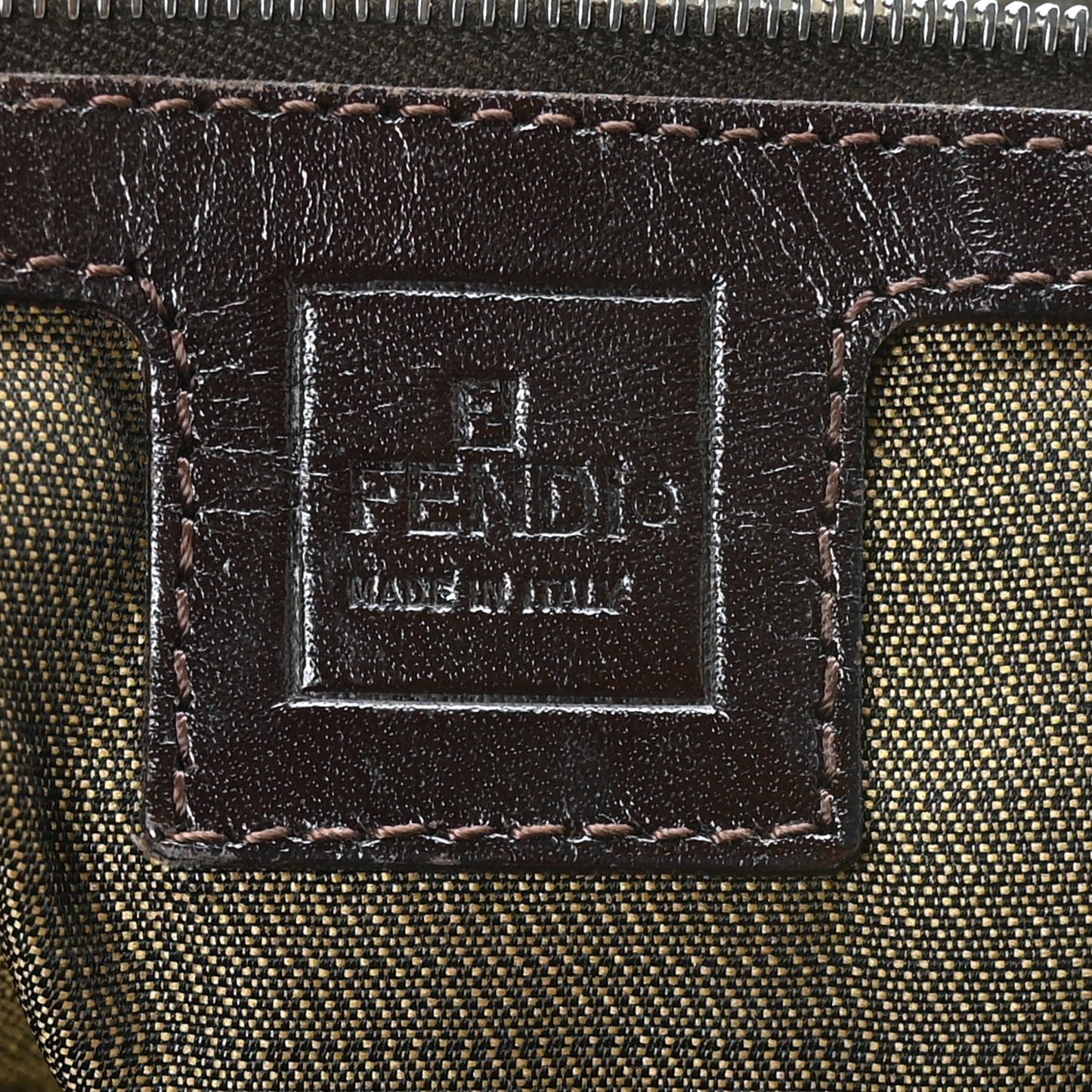 Zucca Top Handle Tote Tobacco
