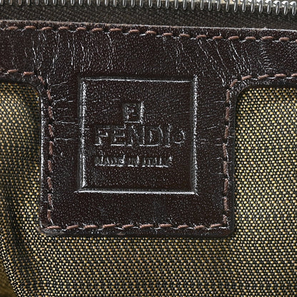 Fendi Zucca Top Handle Tote Tobacco 5 of 7