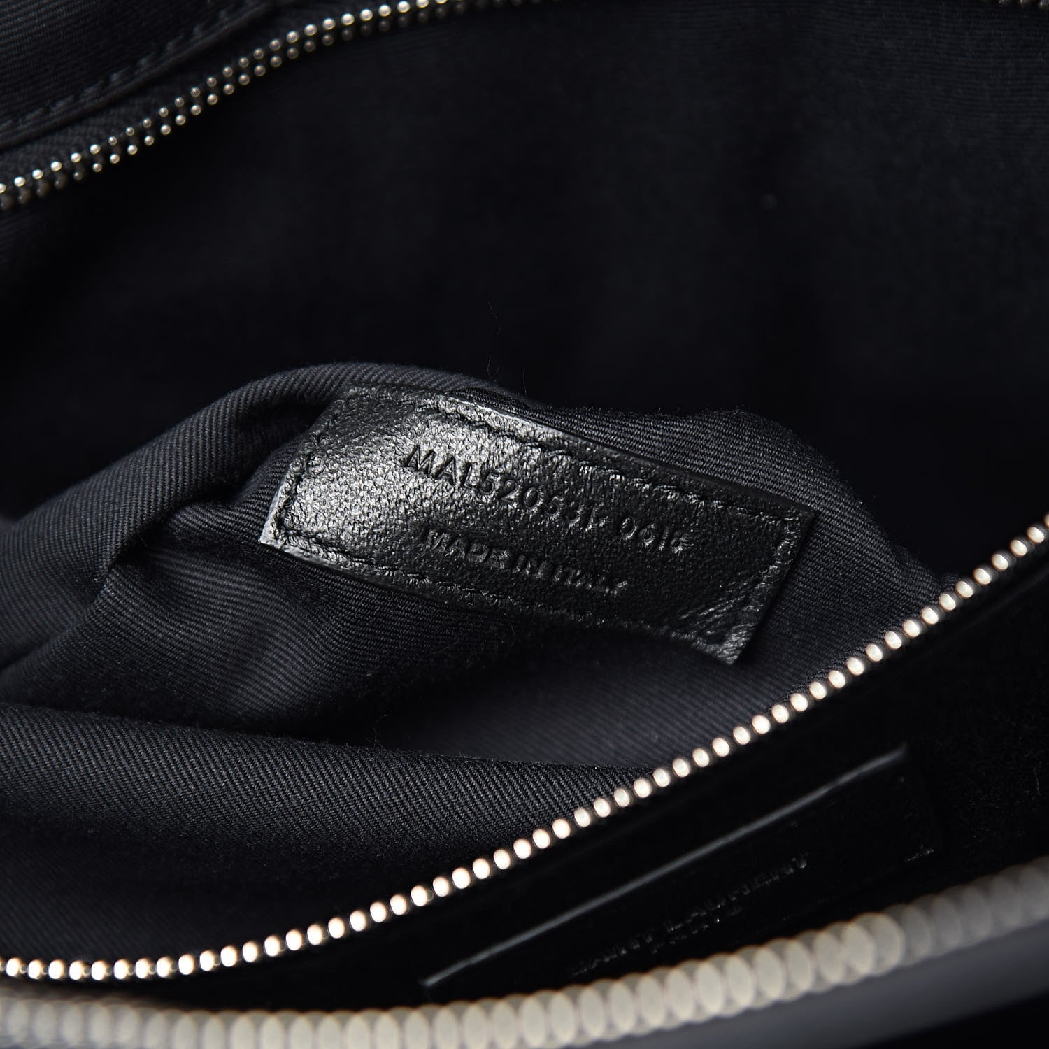 Saint Laurent Calfskin Y Quilted Monogram Large Loulou Shopper Black 8 of 11