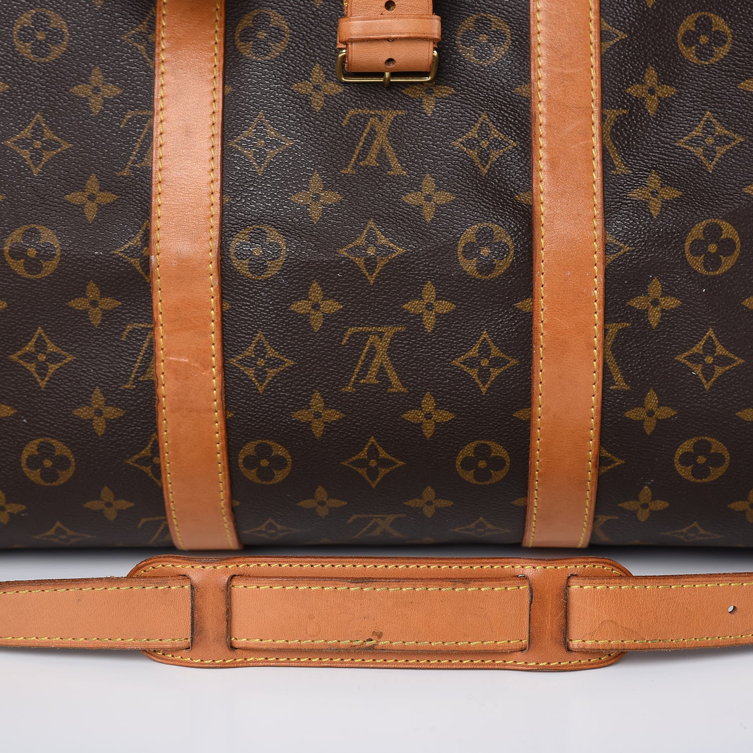 Louis Vuitton Monogram Keepall Bandouliere 55 13 of 20
