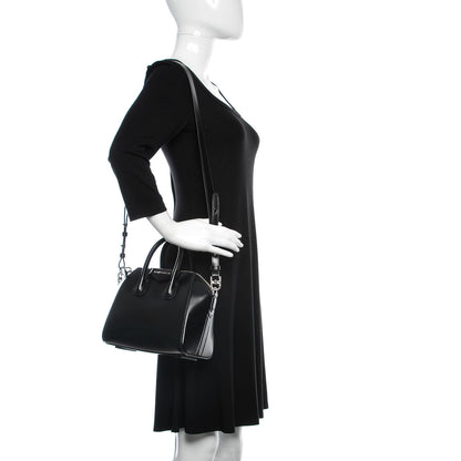 Givenchy Shiny Lord Calfskin Mini Antigona Black 2 of 9