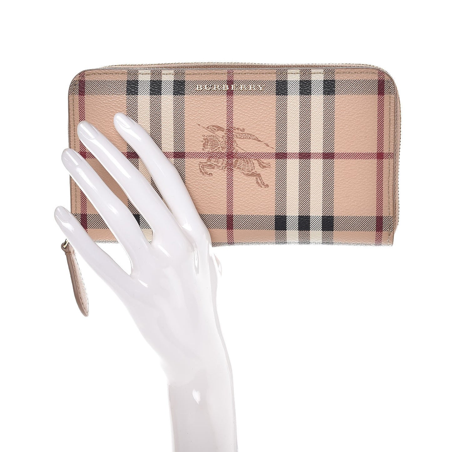 Haymarket Check Zip Around Wallet