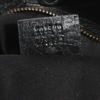 Gucci Monogram Large Jockey Hobo Black 7 of 11