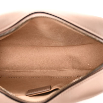 Gucci Calfskin Matelasse Small GG Marmont Chain Shoulder Bag Porcelain Rose 5 of 10
