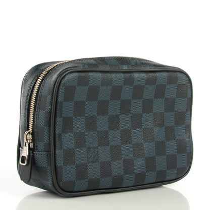 Louis Vuitton Damier Cobalt Toilet Pouch PM 3 of 7
