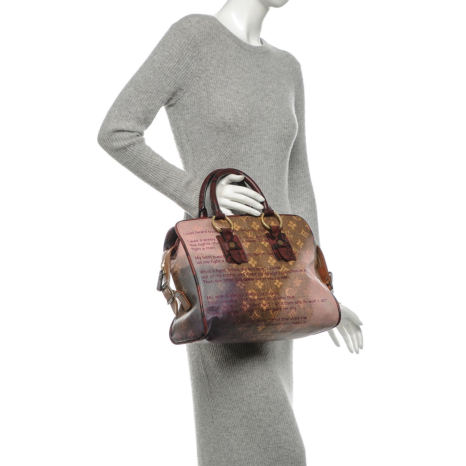 Louis Vuitton Monogram Karung Graduate Jokes Bag 2 of 6