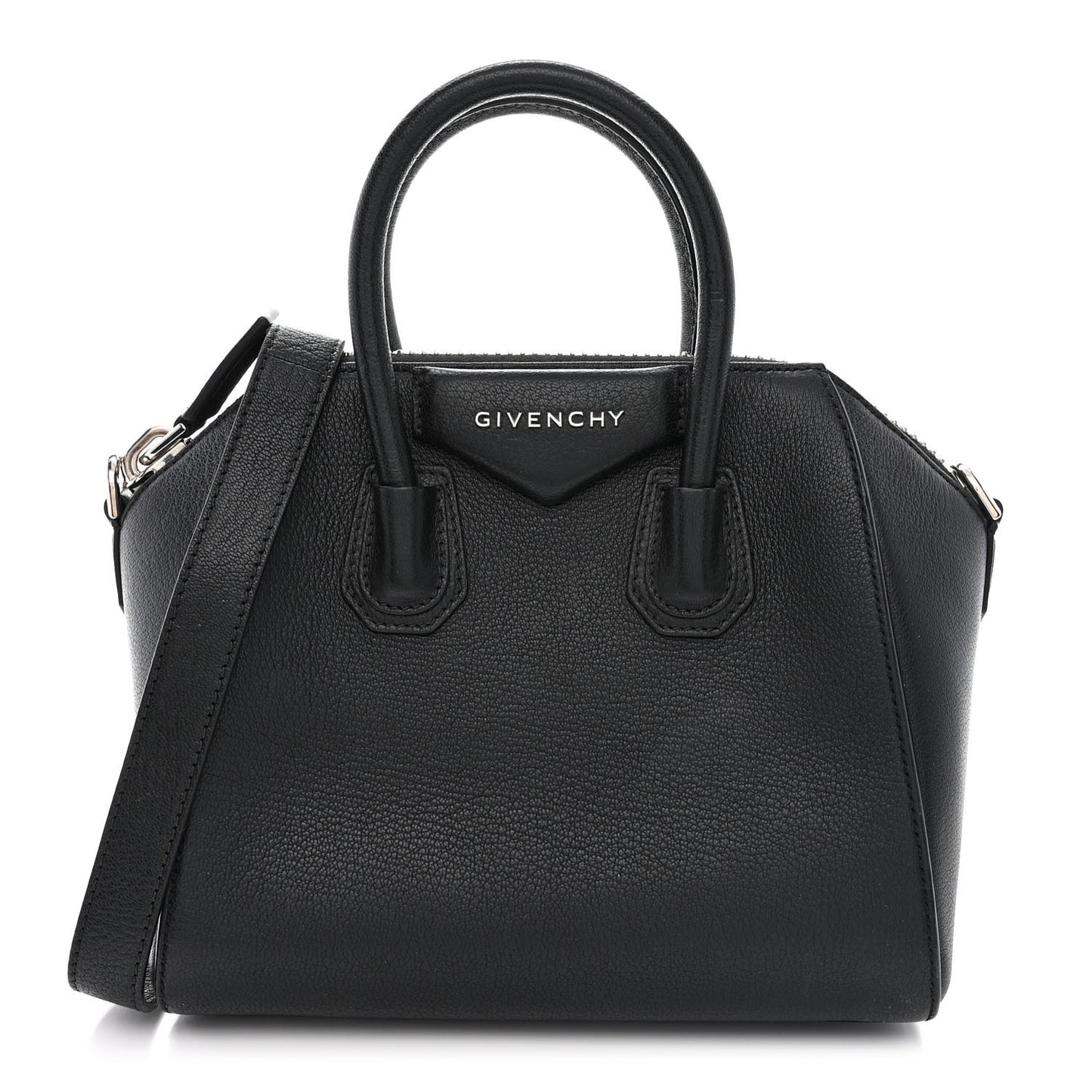 Sugar Goatskin Mini Antigona Black