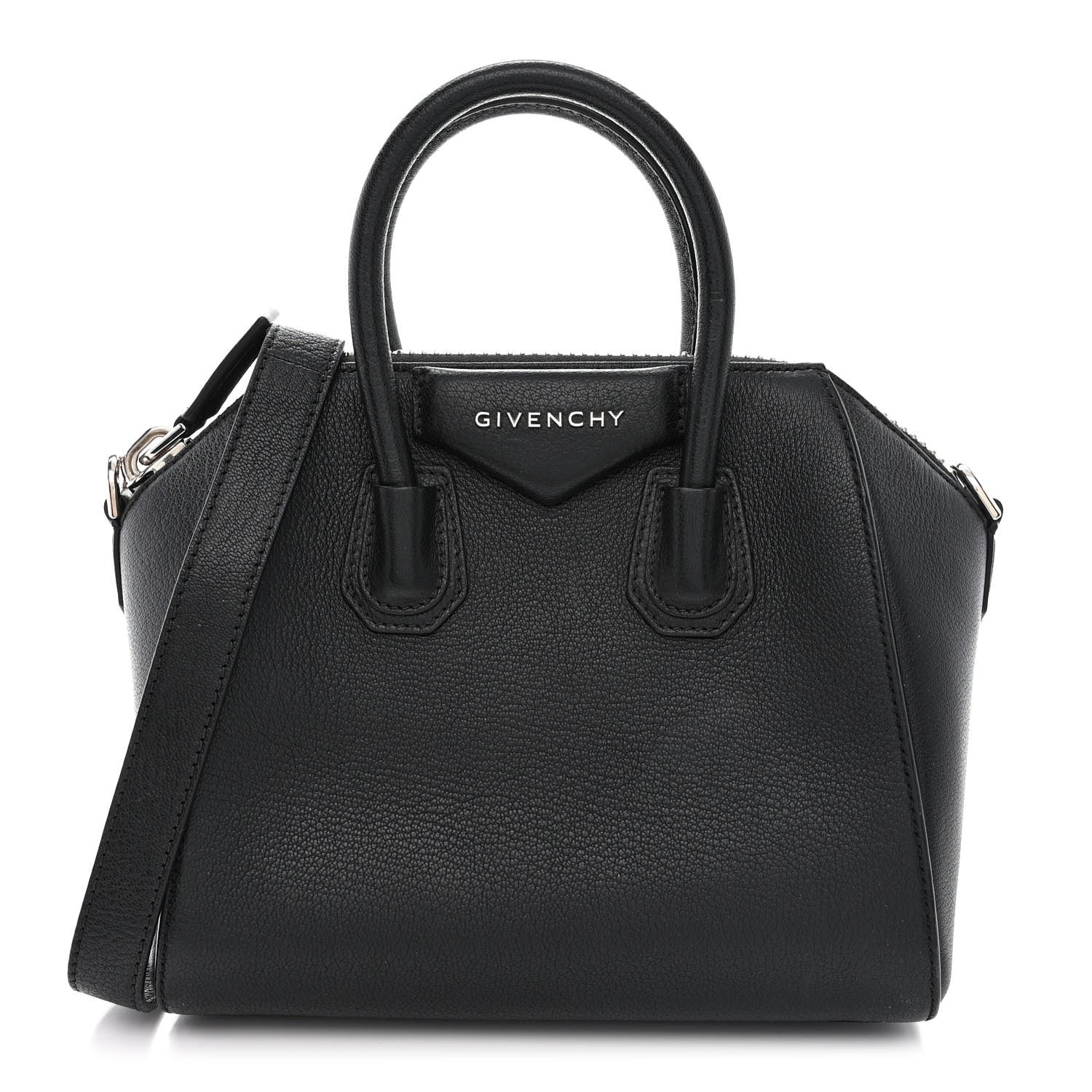 Givenchy Sugar Goatskin Mini Antigona Black 1 of 10