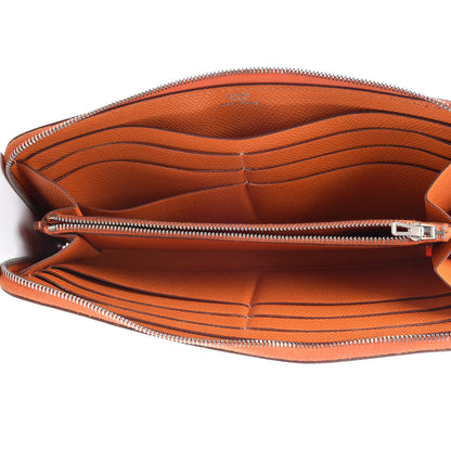 Hermes Epsom Azap Wallet Orange 6 of 13