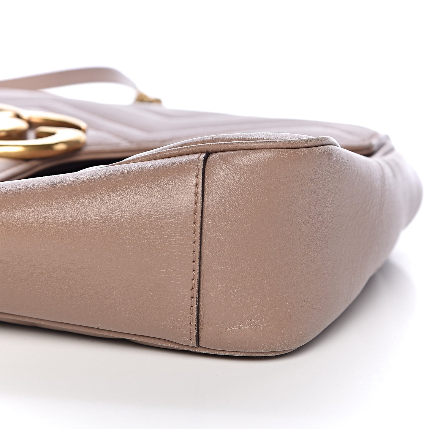 Calfskin Matelasse Medium GG Marmont Shoulder Bag Porcelain Rose