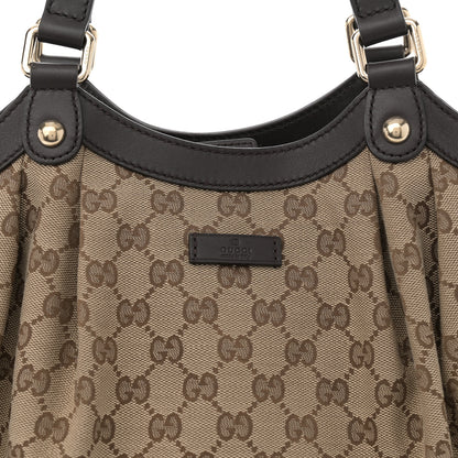 Gucci Monogram Shoulder Bag Dark Brown 8 of 11