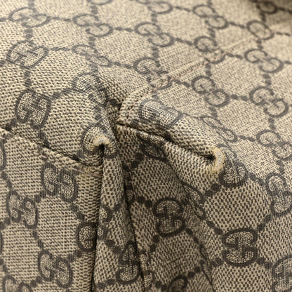Gucci GG Plus Monogram Messenger Diaper Bag Dark Brown 12 of 14