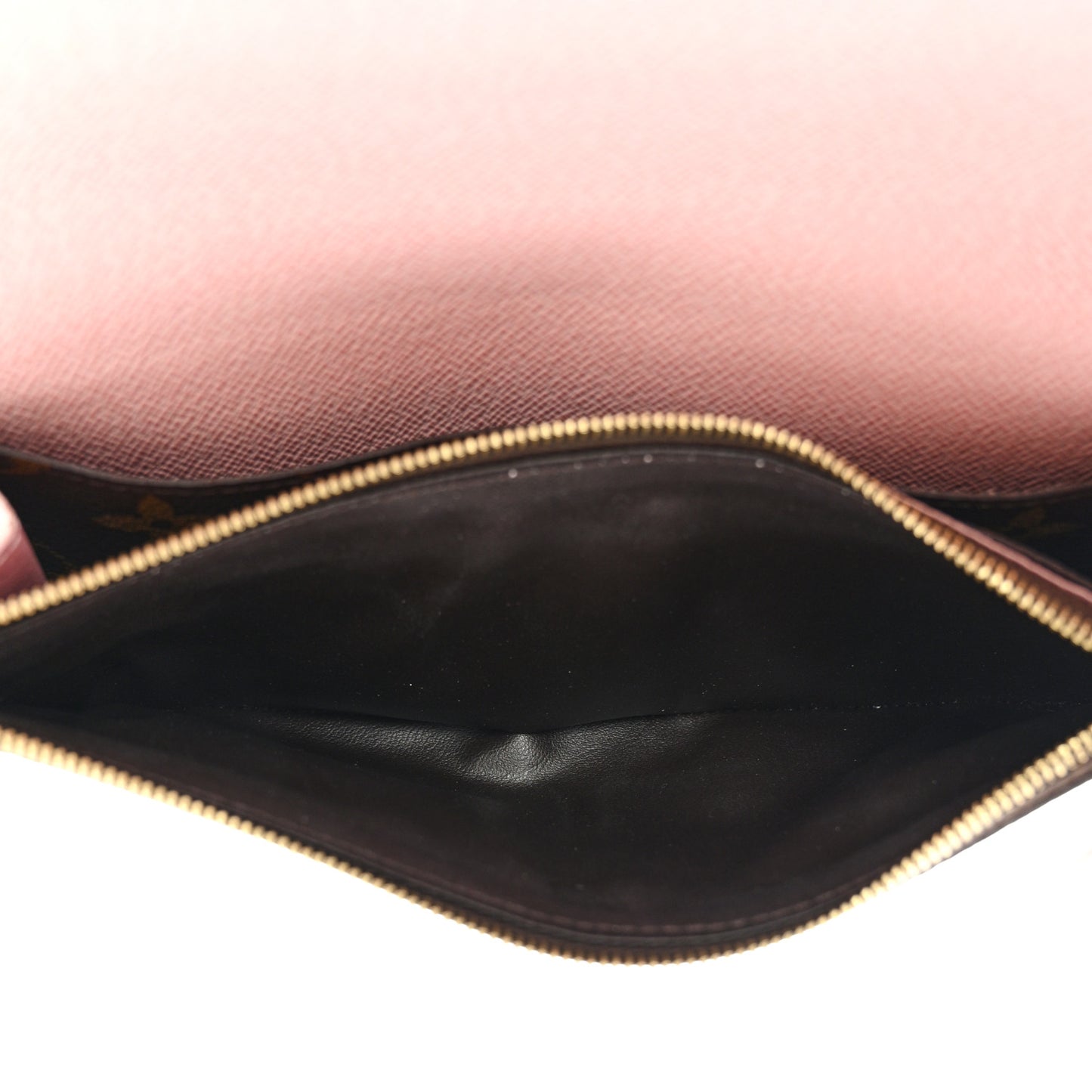 Monogram Emilie Wallet Rose Ballerine