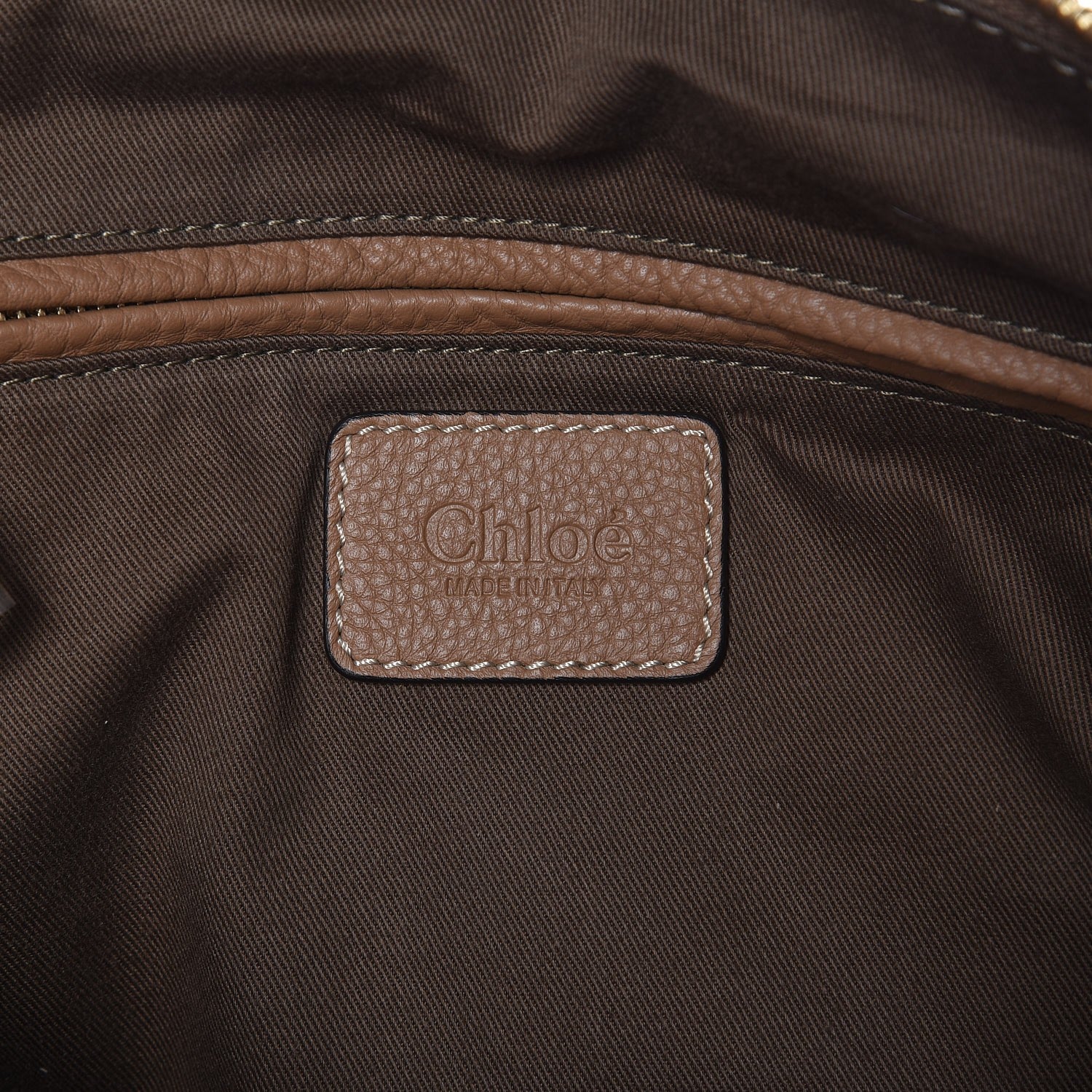 Chloe Calfskin Large Marcie Satchel Nut 6 of 9