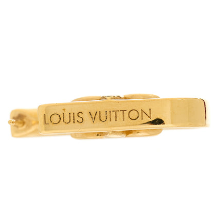 Louis Vuitton Metal My LV Chain Earrings Gold 4 of 4
