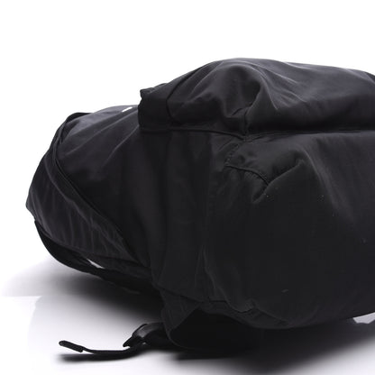 Balenciaga Nylon Political Campaign Logo Embroidered Explorer Backpack Black 7 of 9