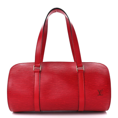 Louis Vuitton Epi Soufflot Castillan Red 1 of 12