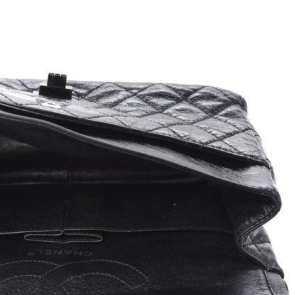 Chanel Aged Calfskin Quilted 2.55 Reissue 226 Flap So Black 4 of 9