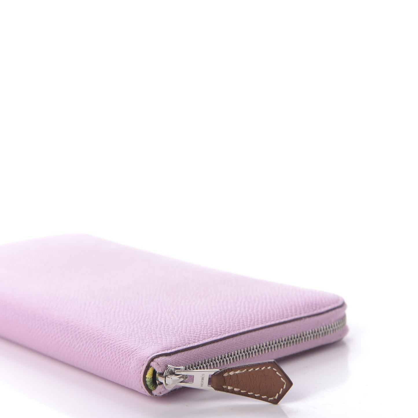 Epsom Silk'In Wallet Mauve Sylvestre