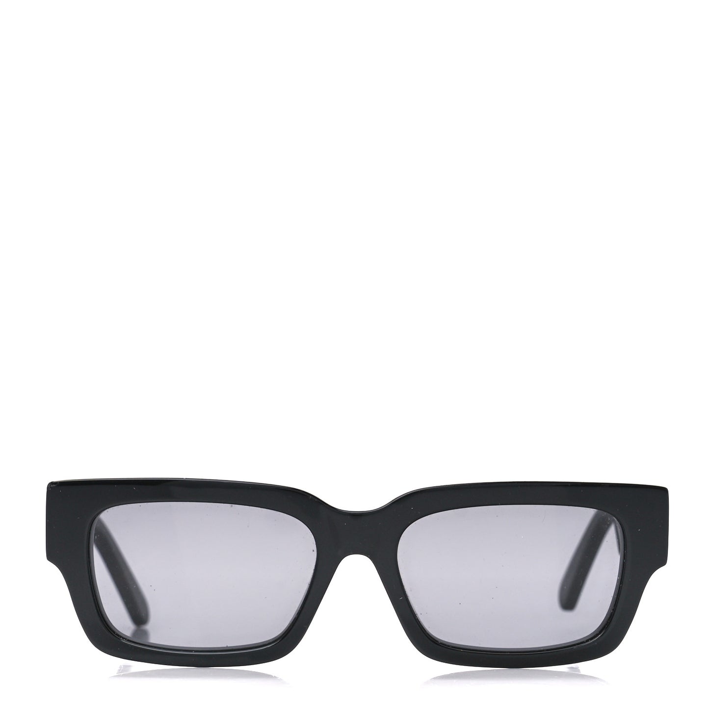 Acetate LV Frame Rectangle Sunglasses Z1722W Black