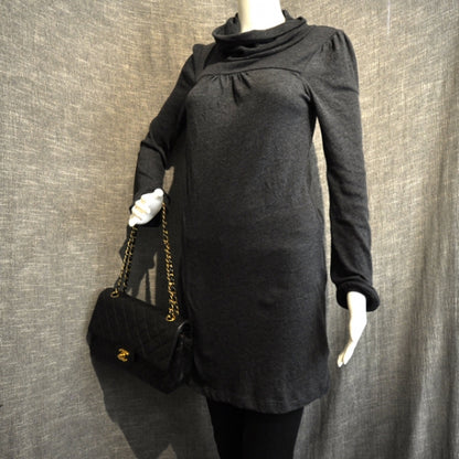 Chanel Lambskin Medium Double Flap Black 2 of 10