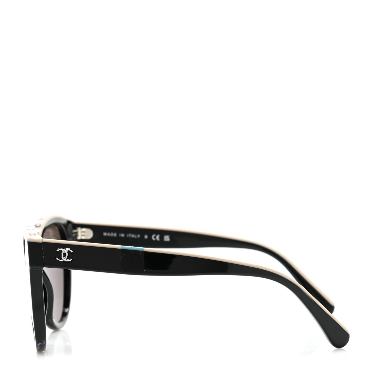 Acetate CC Butterfly Sunglasses 5414 Black Beige