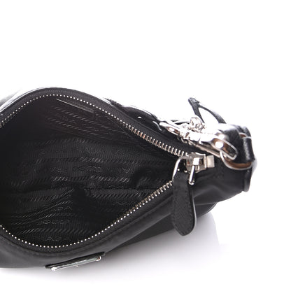 Prada Nylon Re-Edition 2005 Shoulder Bag Black 4 of 13