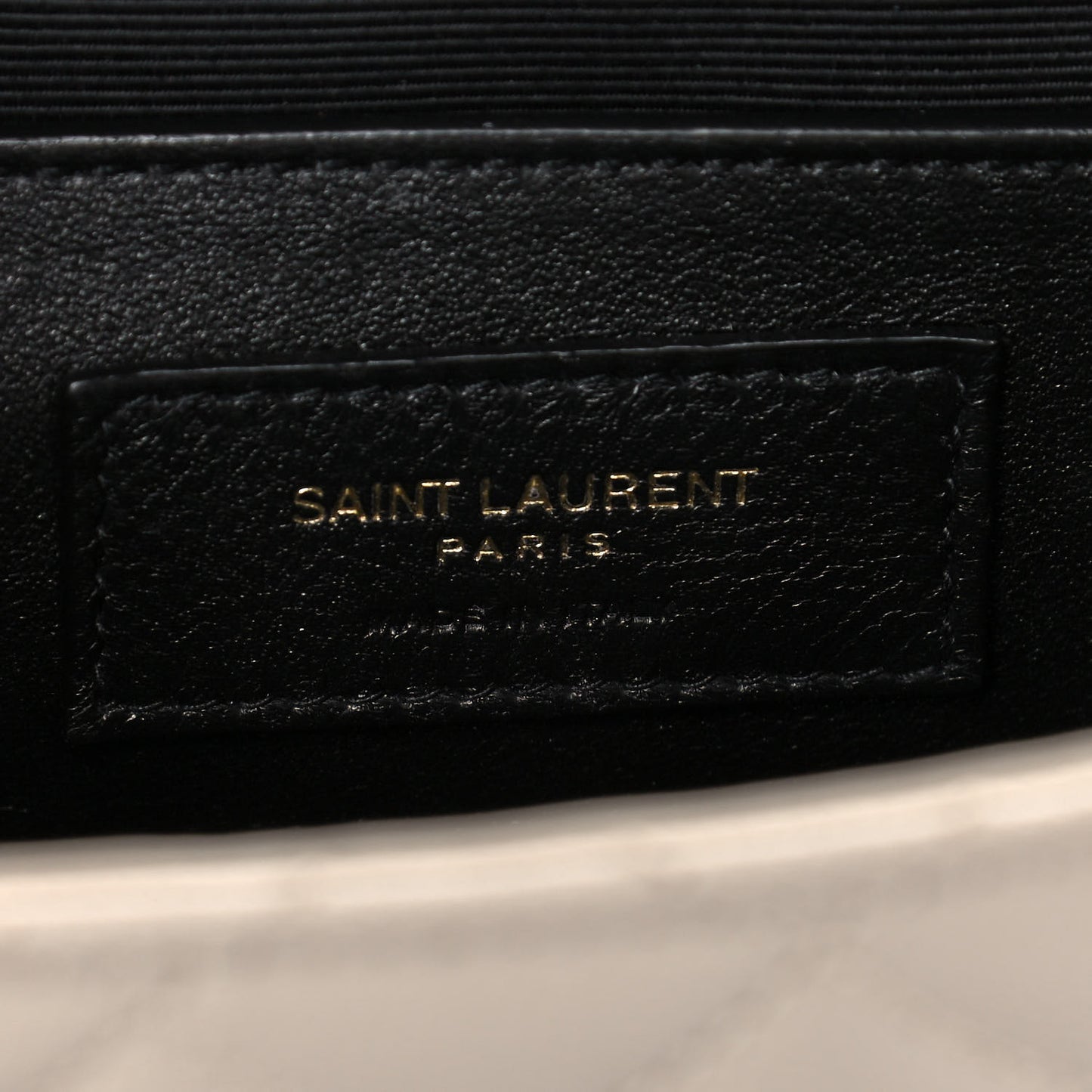 Grain De Poudre Textured Mixed Matelasse Medium Triquilt Monogram Satchel Porcellana