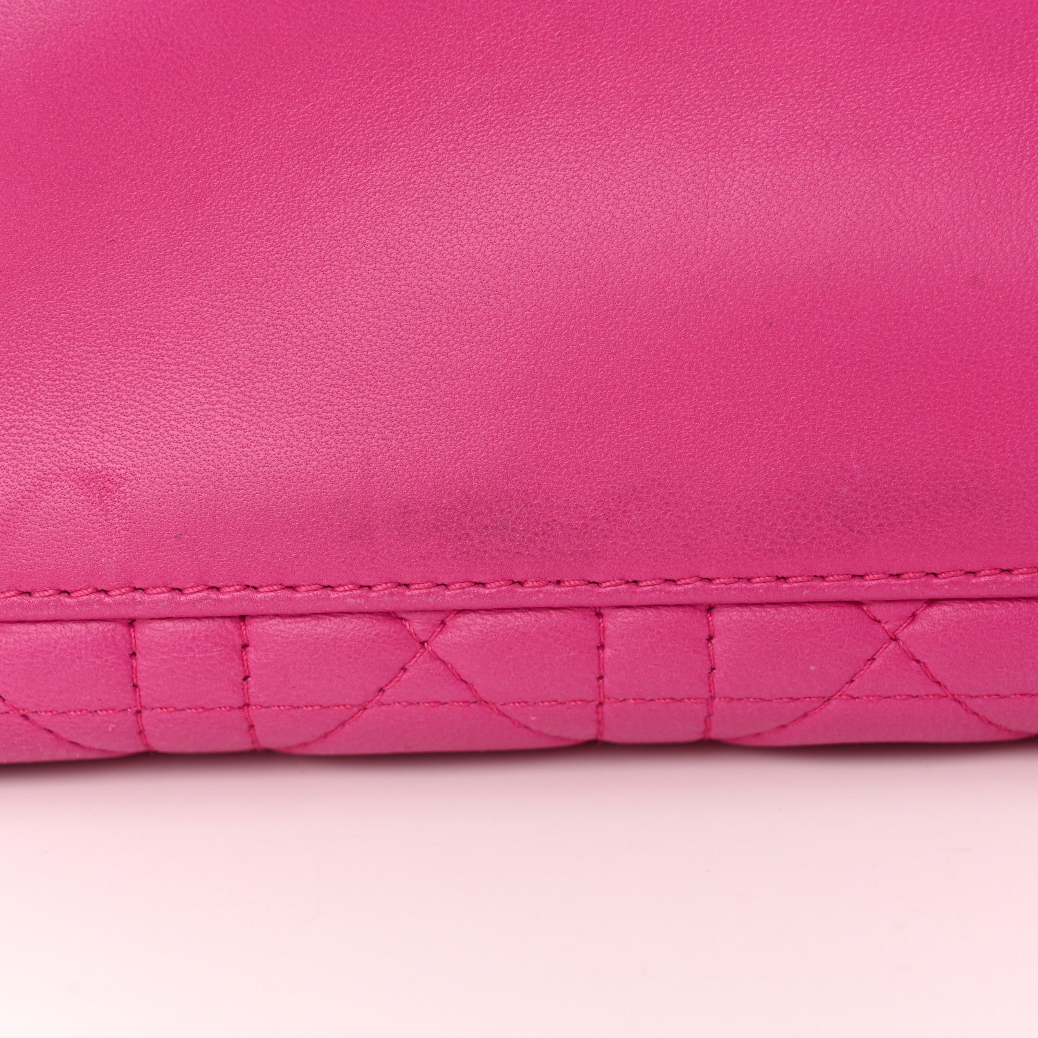 Christian Dior Lambskin Cannage Medium Lady Dior Pink 16 of 30