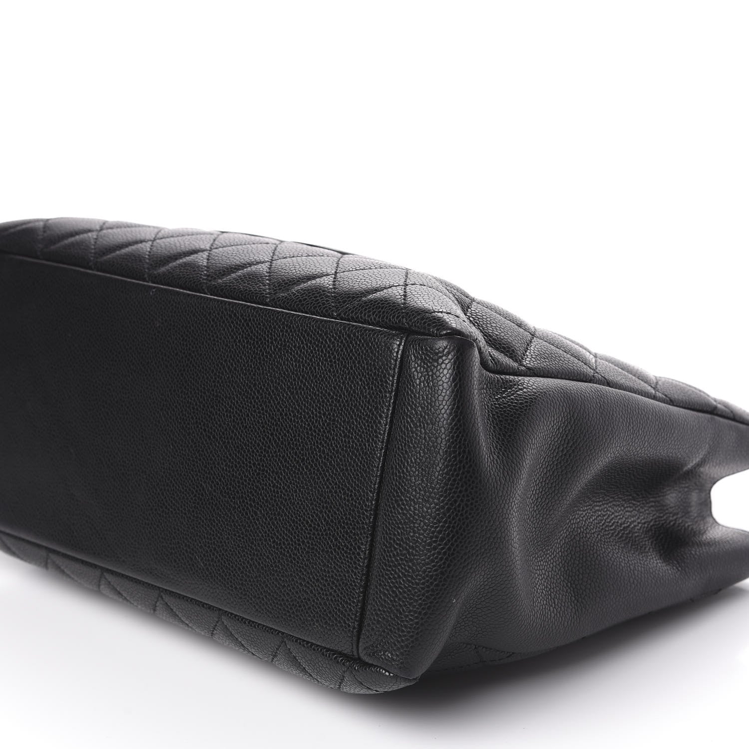 Chanel Caviar Quilted Grand Shopping Tote GST Black 7 of 11