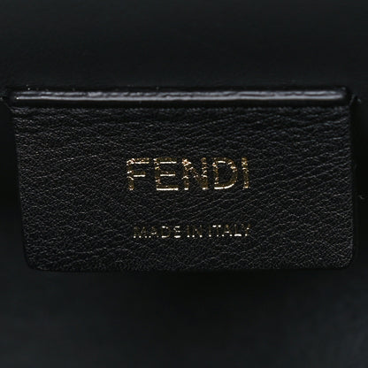 Fendi Flannel Karligraphy Embroidered Medium Fendi First Grey 6 of 13