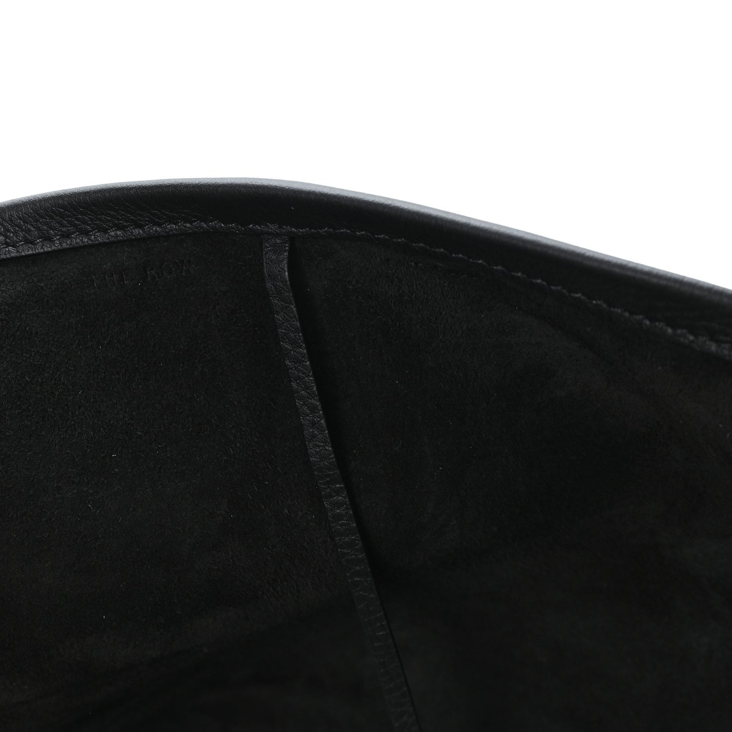 Grained Calfskin Park Tote Three Black