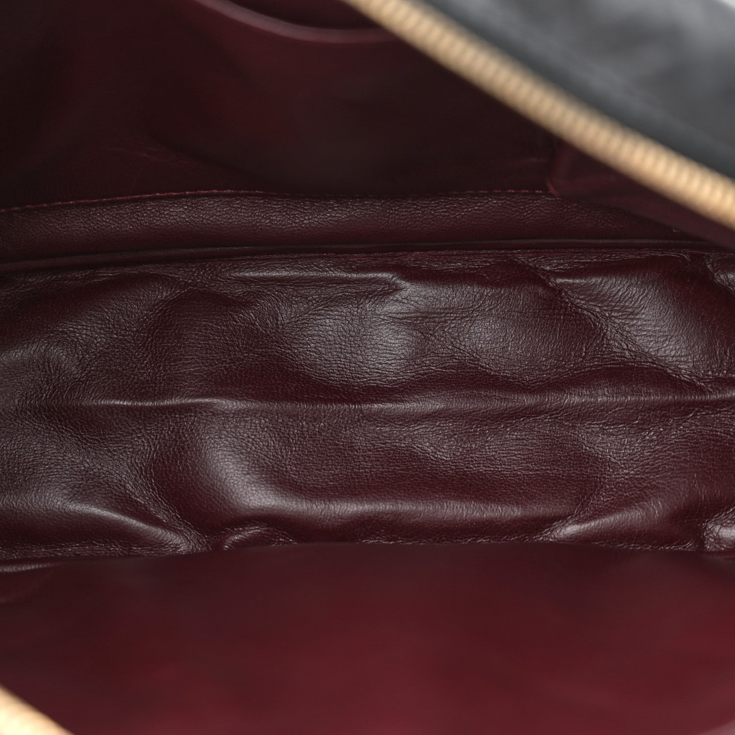 Chanel Aged Calfskin Quilted Large Reissue Camera Case Black 5 of 10