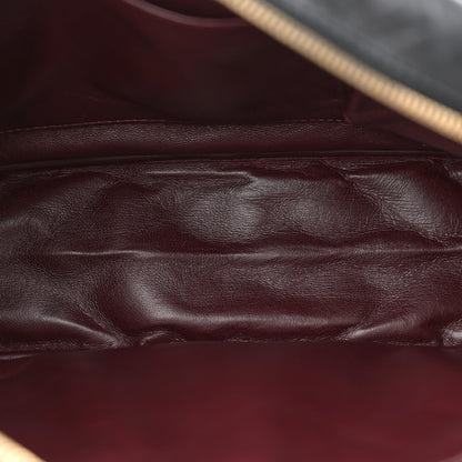 Chanel Aged Calfskin Quilted Large Reissue Camera Case Black 5 of 10