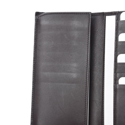 Gucci Guccissima Margaux Calfskin Icon Bar Continental Flap Wallet Chocolate 9 of 10