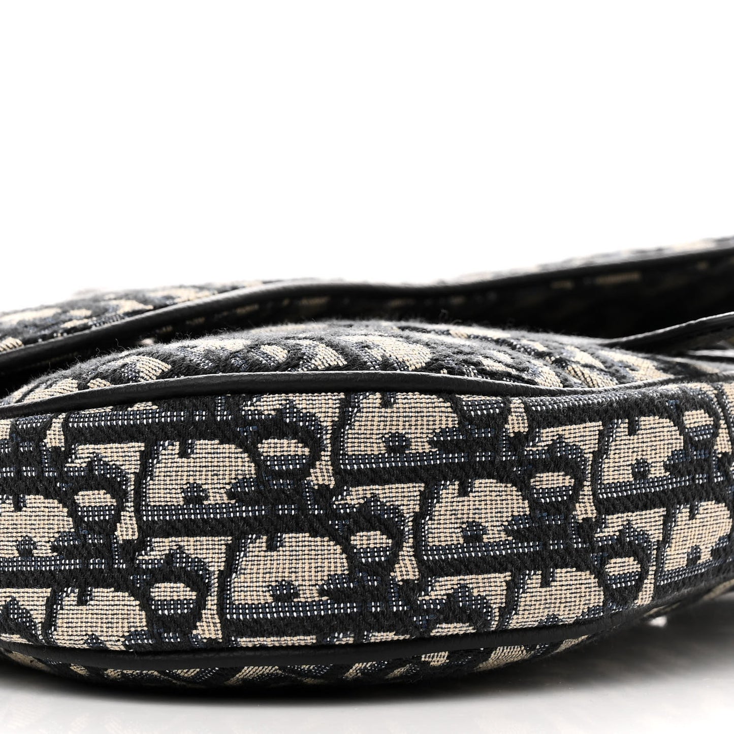 Oblique Mens Saddle Bag Blue