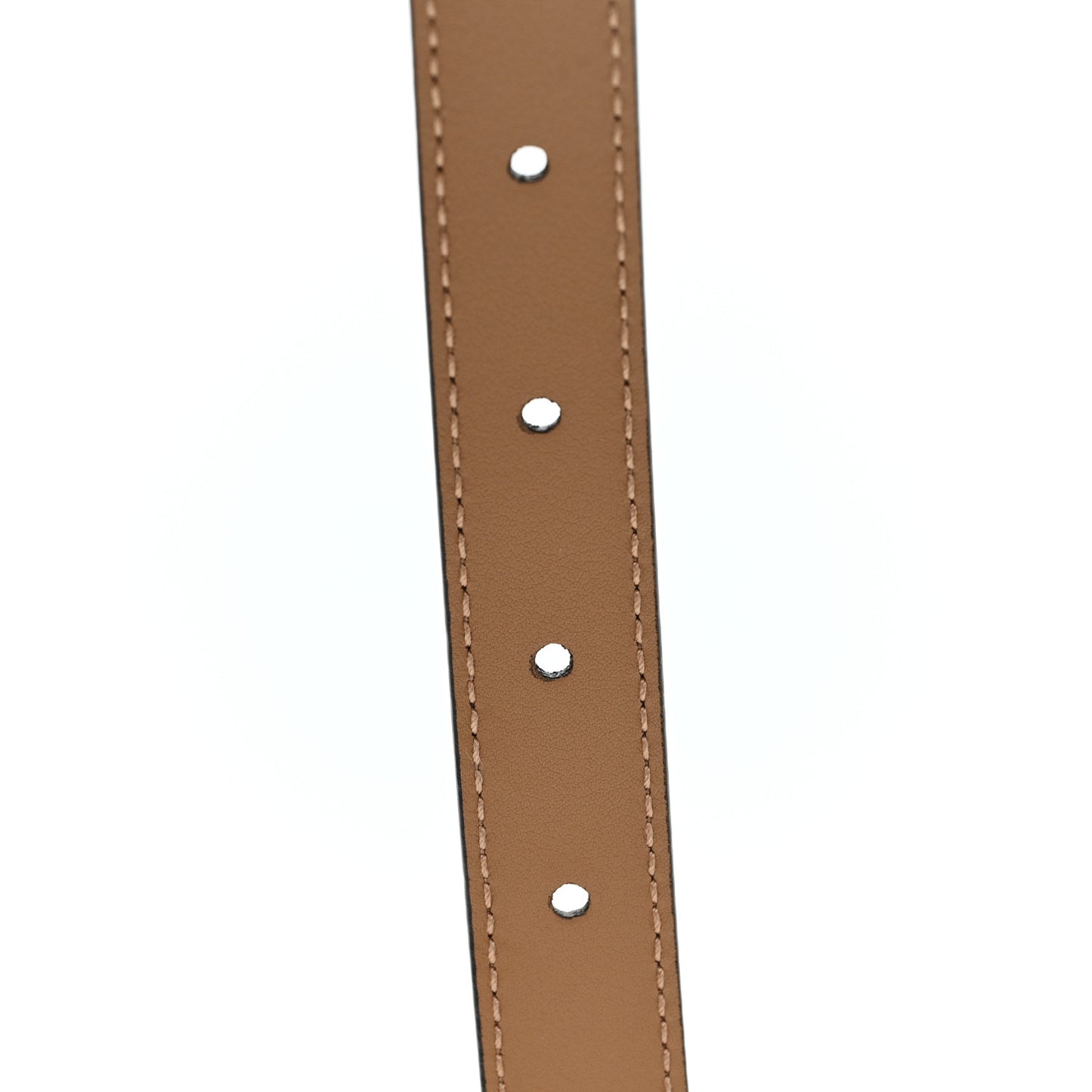 Moon Calfskin Double G 20mm Belt 95 38 Natural Tan
